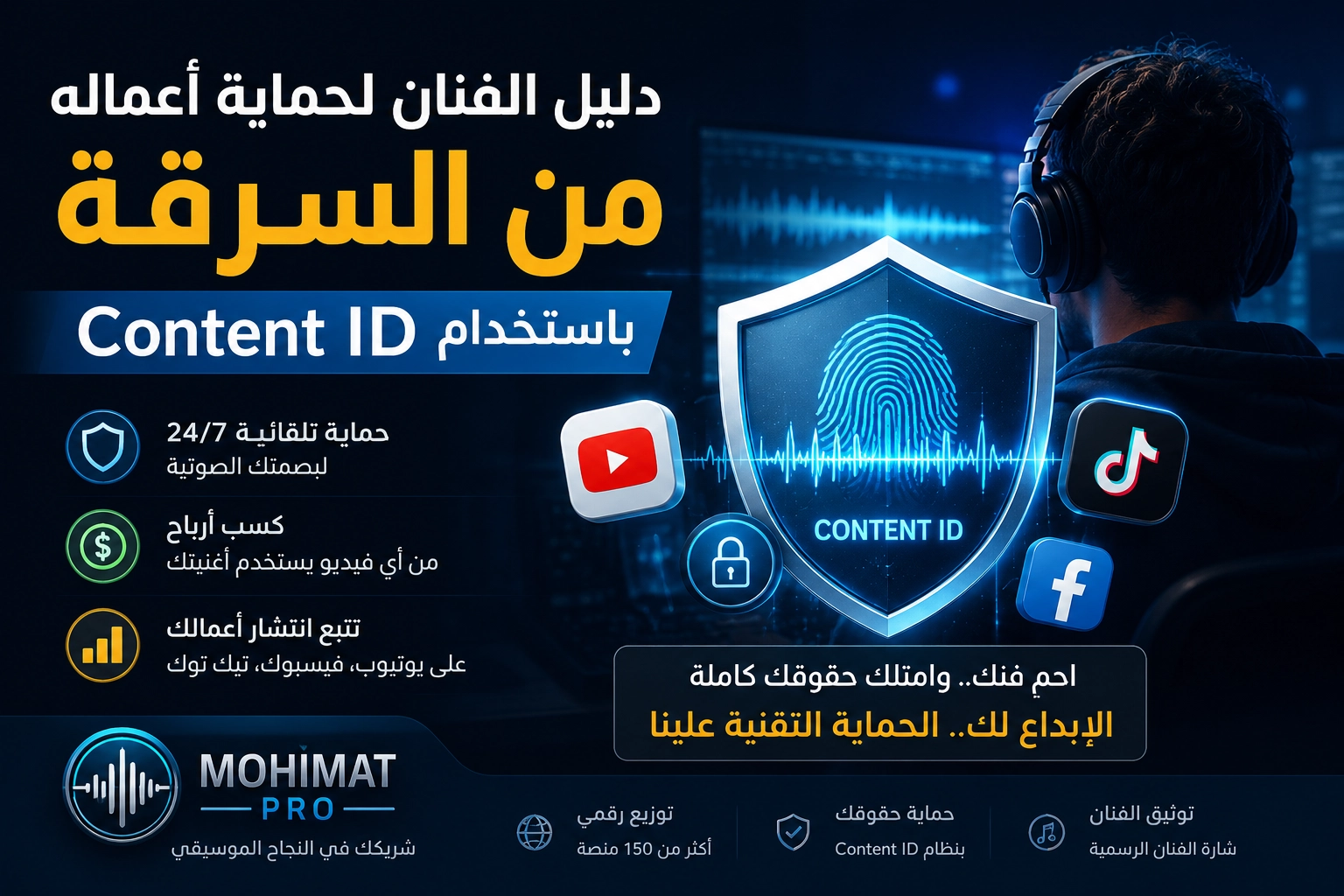 دليل الفنان الذكي لحماية الموسيقى من السرقة: كيف يعمل نظام Content ID؟